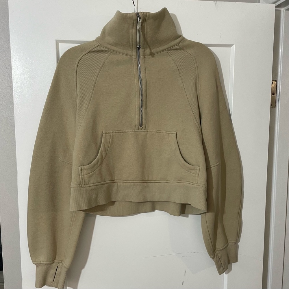 Lululemon Scuba Oversized Funnel Neck Half Zip
